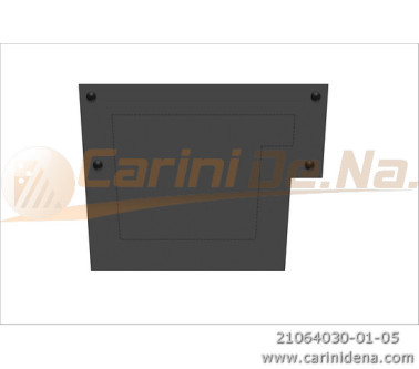 BACK PAD NYLON PIANO ACC. SHAPED 40X30