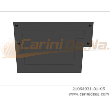 BACK PAD NYLON PIANO ACC. SHAPED 49X31