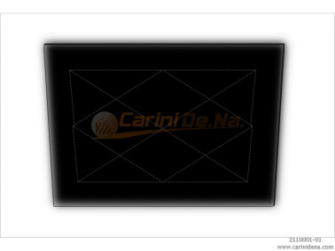 CUSCINI VELLUTO PIANO - TRAPUNTATI SENZA BOTT 48/44 X 32.5 NERO