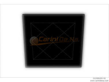 cuscini velluto piano  trapuntati senza bott 3834 x 325 nero