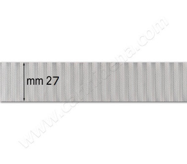 dermoide 27 rigata argento