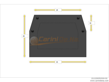 CUSCINI NYLON DIAT 29/35 X 26(10+16)