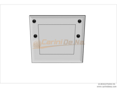 CUSCINI VELLUTO PIANO 32 x 27 BIANCO