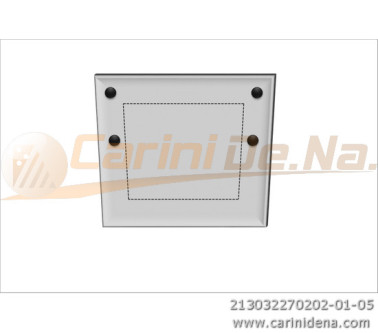 CUSCINI VELLUTO PIANO 32 x 27 BIANCO