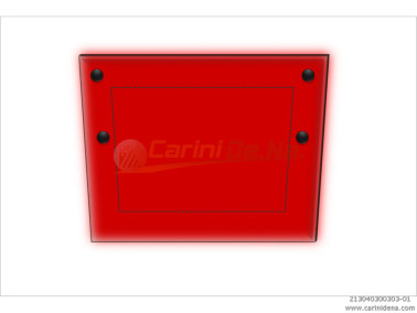 cuscini velluto piano 40 x 30 rosso