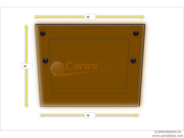 CUSCINI VELLUTO PIANO 40 x 30 AVANA