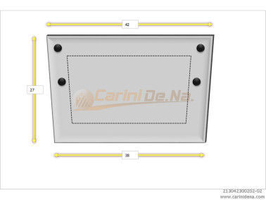 cuscini velluto piano 42 x 30 bianco
