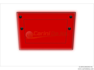 cuscini velluto piano 42 x 30 rosso