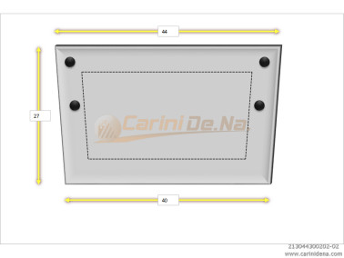 cuscini velluto piano 44 x 30 bianco