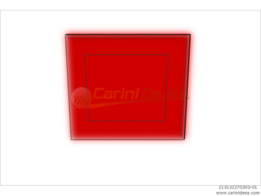 cuscini velluto piano senza bott 32 x 27 rosso