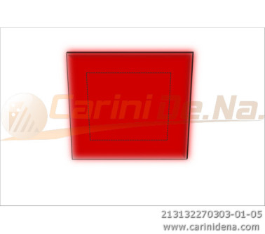 cuscini velluto piano senza bott 32 x 27 rosso
