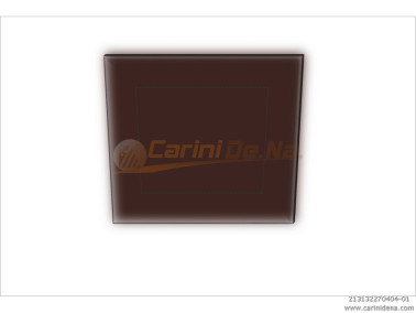 CUSCINI VELLUTO PIANO SENZA BOTT 32 x 27 MARRONE