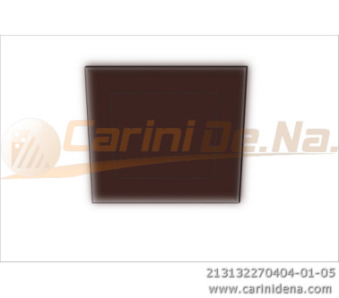 CUSCINI VELLUTO PIANO SENZA BOTT 32 x 27 MARRONE