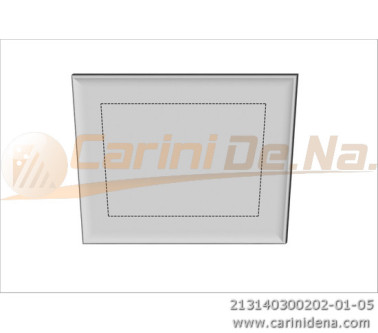 CUSCINI VELLUTO PIANO SENZA BOTT 40 x 30 BIANCO