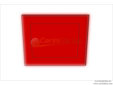 CUSCINI VELLUTO PIANO SENZA BOTT 40 x 30 ROSSO