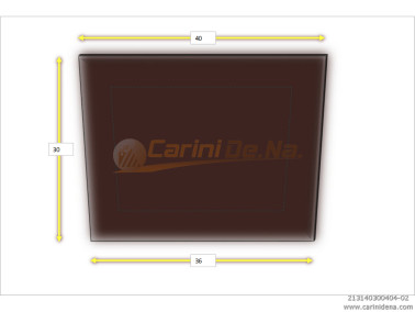 cuscini velluto piano senza bott 40 x 30 marrone