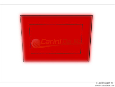 CUSCINI VELLUTO PIANO SENZA BOTT 42 x 30 ROSSO
