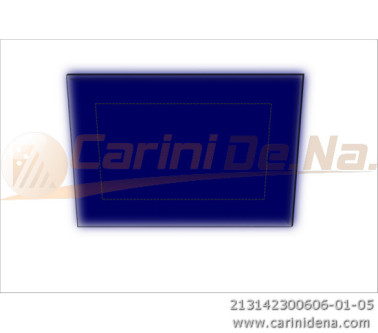 CUSCINI VELLUTO PIANO SENZA BOTT 42 x 30 BLU