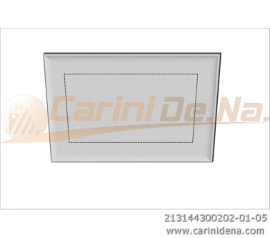 CUSCINI VELLUTO PIANO SENZA BOTT 44 x 30 BIANCO