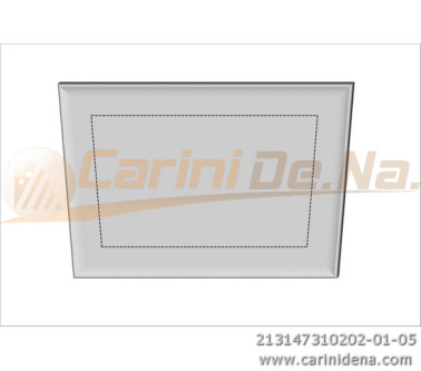 CUSCINI VELLUTO PIANO SENZA BOTT 47 x 31 BIANCO