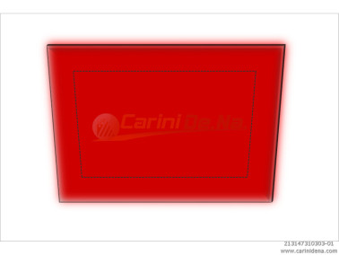 cuscini velluto piano senza bott 47 x 31 rosso