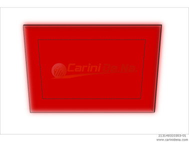 CUSCINI VELLUTO PIANO SENZA BOTT 49 x 31 ROSSO