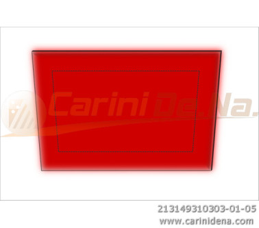 CUSCINI VELLUTO PIANO SENZA BOTT 49 x 31 ROSSO