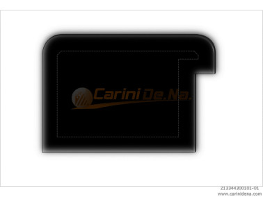 CUSCINI VELLUTO CROM - SAGOMATI DX - SENZA BOTT 44 X 30 (10+20) NERO