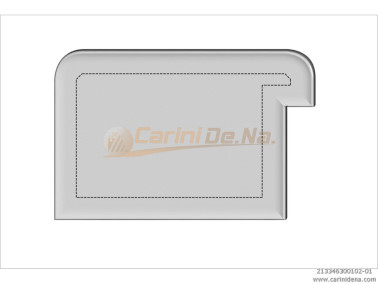 cuscini velluto crom  sagomati dx  senza bott 46 x 30 1020 bianco