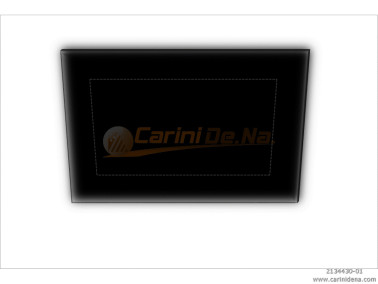 CUSCINI VELLUTO PIANO SENZA BOTT 44 x 30 NERO