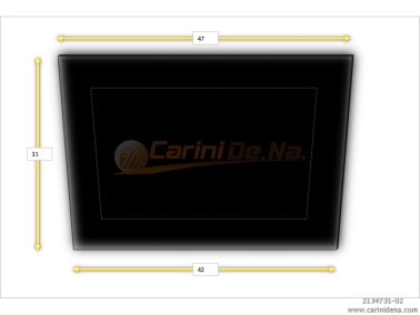 cuscini velluto piano senza bott 47 x 31 nero