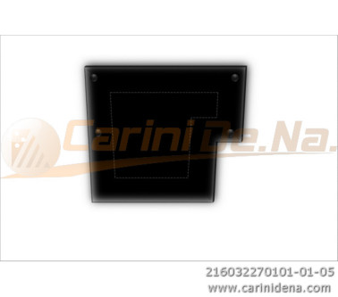 CUSCINI VELLUTO PIANO - SAGOMATI DX - 32 x 27 NERO