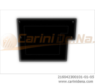 cuscini velluto piano  sagomati dx  42 x 30 nero