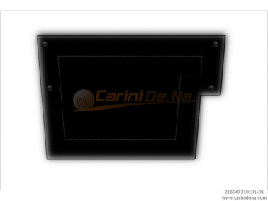 CUSCINI VELLUTO PIANO - SAGOMATI DX - 47 x 31 NERO