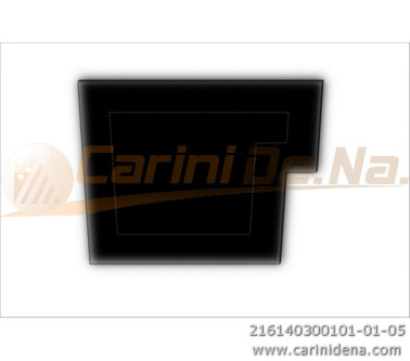 cuscini velluto piano  sagomati dx  senza bott 40 x 30 nero