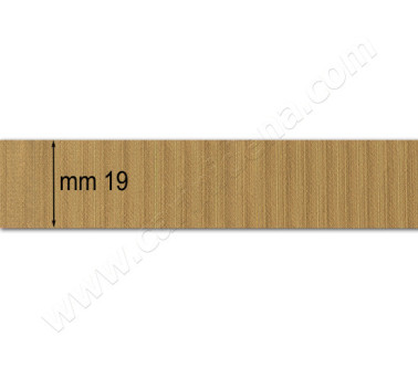 BELLOWS TAPE MM 19 RIBBED DARK GOLD