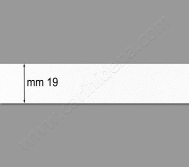 BELLOWS TAPE MM 19 WHITE