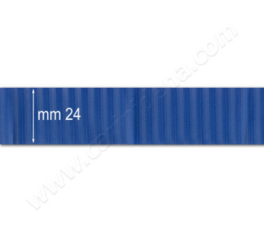 BELLOWS TAPE MM 24 RIBBED LIGHT BLUE