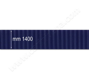 BELLOWS TAPE CM 140 RIBBED BLU