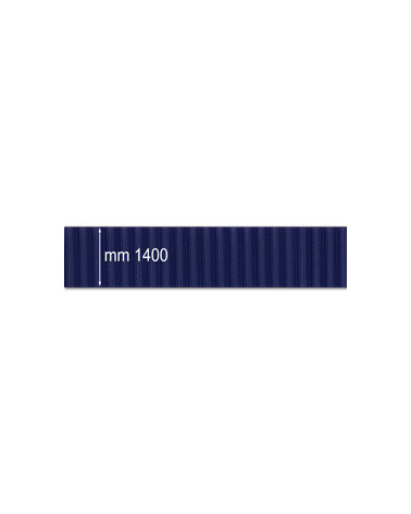 BELLOWS TAPE CM 140 RIBBED BLU