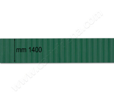 BELLOWS TAPE CM 140 RIBBED GREEN