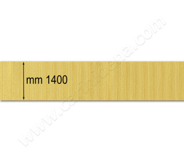 BELLOWS TAPE CM 140 RIBBED LIGHT GOLD