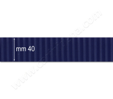 DERMOIDE 40 RIGATA BLU