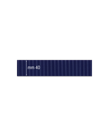 BELLOWS TAPE MM 40 RIBBED BLU