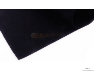 FELTRO CACHEMIRE H cm 150 SPESS mm 0.85+-0.05 NERO (FILO INTERNO NERO)