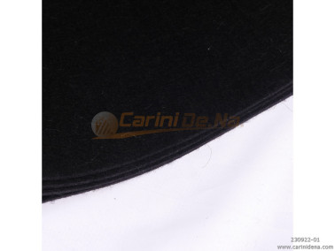 feltro pressato mm 2  nero cm 200 x 100