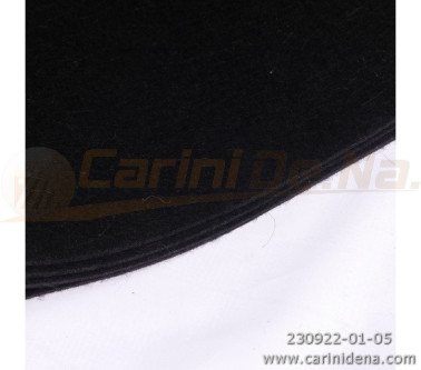 FELTRO PRESSATO mm 2 - NERO cm 200 X 100