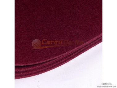 feltro pressato mm 2  rosso bordeaux cm 200 x 100