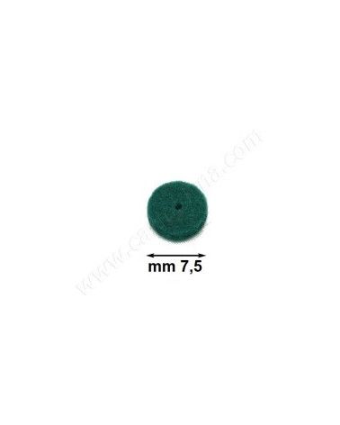 feltrini d  7 5 x 25 mm foro mm 2 verde