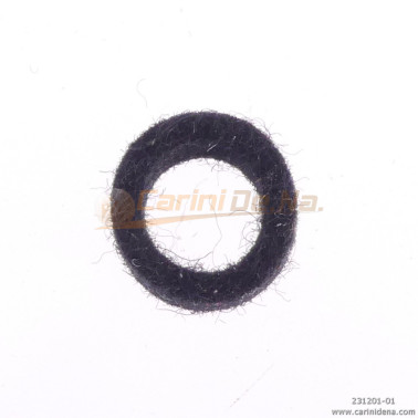 feltrini per boccole d 10 0 sp 4 5  foro mm 7 nero